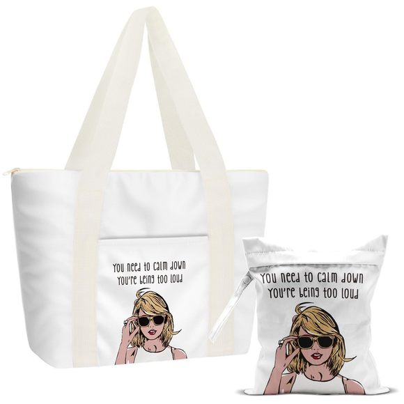 Beach Bag Wet Bag Waterproof Sandproof Beach Tote Friends Travel C ^_^ - Picture 1 of 6